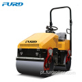 Compactador de rolo duplo vibratório rolo compactador de asfalto pequeno cilindro para FYL-890